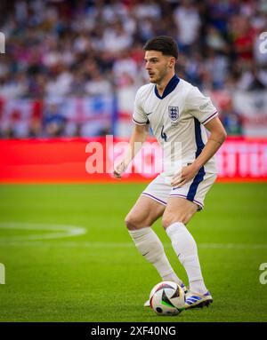 Gelsenkirchen, Deutschland. 30. Juni 2024. Declan Rice (eng) England - Slovakia England - Slowakei .06,2024 Credit: Moritz Muller/Alamy Live News Stockfoto