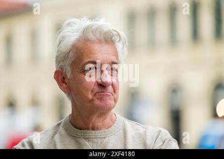 München, Deutschland. Juli 2024. Dominic Raacke bei der Sommerbrise im Rahmen der Filmfestspiele München. Quelle: Peter Kneffel/dpa/Alamy Live News Stockfoto