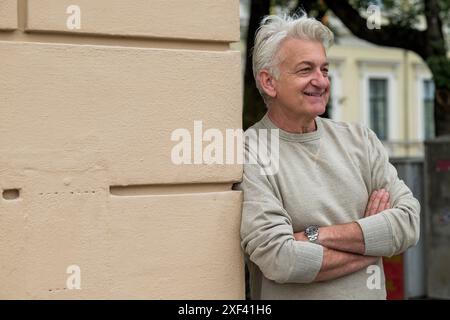 München, Deutschland. Juli 2024. Dominic Raacke bei der Sommerbrise im Rahmen der Filmfestspiele München. Quelle: Peter Kneffel/dpa/Alamy Live News Stockfoto