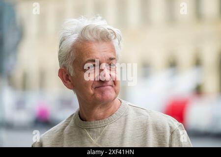 München, Deutschland. Juli 2024. Dominic Raacke bei der Sommerbrise im Rahmen der Filmfestspiele München. Quelle: Peter Kneffel/dpa/Alamy Live News Stockfoto