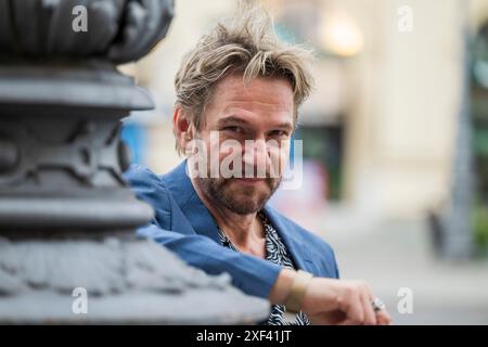 München, Deutschland. Juli 2024. Thure Riefenstein bei der Sommerbrise im Rahmen der Filmfestspiele München. Quelle: Peter Kneffel/dpa/Alamy Live News Stockfoto