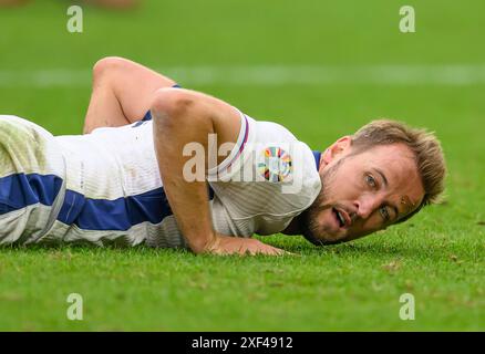 Gelsenkirchen, Deutschland. 30. Juni 2024 - England gegen Slowakei - UEFA Euro 2024 - R16 - Gelsenkirchen. Harry Kane in Aktion. Bild : Mark Pain / Alamy Live News Stockfoto