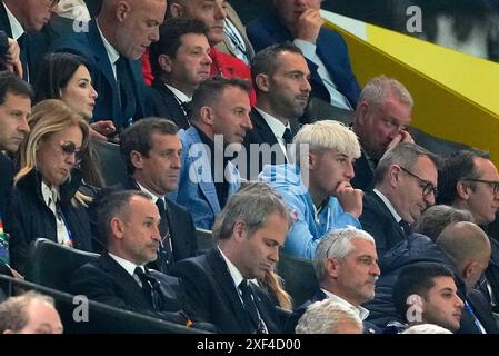 15.06.2024, Signal-Iduna Park, Dortmund, GER, EM UEFA 2024, Gruppe B, Italien gegen Albanien, im Bild der ehemalige italienische Fußballspieler Alessandro Del Piero Stockfoto