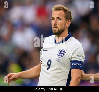 30. Juni 2024 - England gegen Slowakei - UEFA Euro 2024 - R16 - Gelsenkirchen. Harry Kane in Aktion. Bild : Mark Pain / Alamy Live News Stockfoto