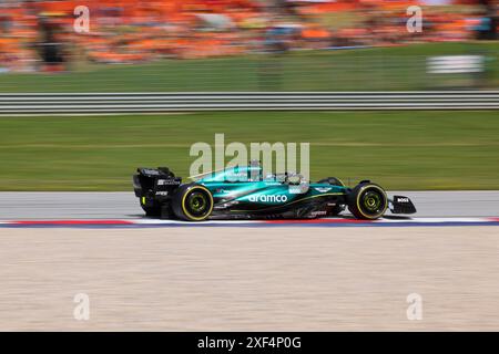 18 Lance Walk (Aston Martin Aramco Formel-1-Team, #18), AUT, Oesterreich, Formel-1-Weltmeisterschaft, Großer Preis Österreichs, 30.06.2024 Foto: Eibner-Pressefoto/Annika Graf Stockfoto