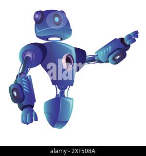 Eine schöne Robotertechnologie Stock Vektor