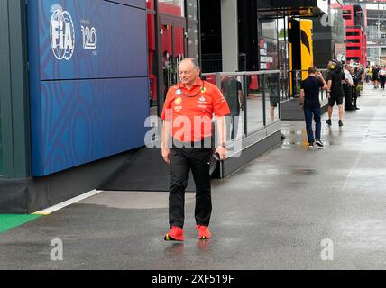 Barcelona, Spanien. Juni 2024. 20.06.2024, Circuit de Catalunya, Barcelona, Formel 1 Aramco Grand Prix von Spanien 2024, im Bild Credit: dpa/Alamy Live News Stockfoto