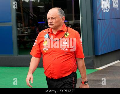 Barcelona, Spanien. Juni 2024. 20.06.2024, Circuit de Catalunya, Barcelona, Formel 1 Aramco Grand Prix von Spanien 2024, im Bild Credit: dpa/Alamy Live News Stockfoto