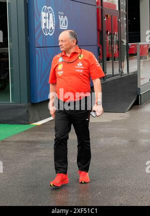 Barcelona, Spanien. Juni 2024. 20.06.2024, Circuit de Catalunya, Barcelona, Formel 1 Aramco Grand Prix von Spanien 2024, im Bild Credit: dpa/Alamy Live News Stockfoto