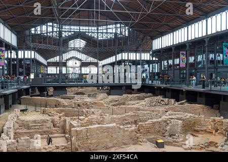 El Born Kulturzentrum in Barcelona/Spanien Stockfoto