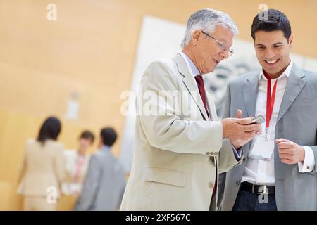Führungskräfte im Convention Center, Business, Donostia, San Sebastian, Baskisches Land, Spanien. Stockfoto