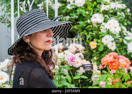 London, Großbritannien. Juli 2024. 2024 RHS Hampton Court Palace Garden Festival. Guy Bell/Alamy Live News Stockfoto