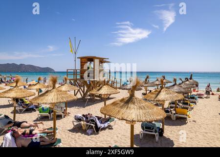 Mallorca (Mallorca), Balearen Inseln, Spanien, Mittelmeer. Stockfoto