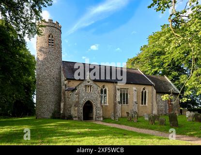 All Saints Church Gresham Stockfoto