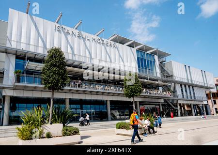 Türkei, Istanbul, Tophane, Kunstmuseum Istanbul Modern, Museum für Kunst der Gegenwart in Istanbul Stockfoto