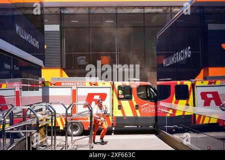 Barcelona, Spanien. Juni 2024. 22.06.2024, Circuit de Catalunya, Barcelona, Formel 1 Aramco Grand Prix von Spanien 2024, im Bild Credit: dpa/Alamy Live News Stockfoto