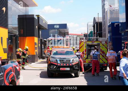 Barcelona, Spanien. Juni 2024. 22.06.2024, Circuit de Catalunya, Barcelona, Formel 1 Aramco Grand Prix von Spanien 2024, im Bild Credit: dpa/Alamy Live News Stockfoto