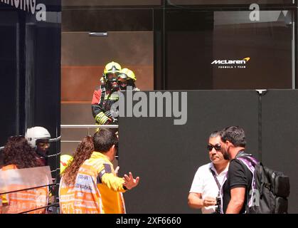 Barcelona, Spanien. Juni 2024. 22.06.2024, Circuit de Catalunya, Barcelona, Formel 1 Aramco Grand Prix von Spanien 2024, im Bild Credit: dpa/Alamy Live News Stockfoto