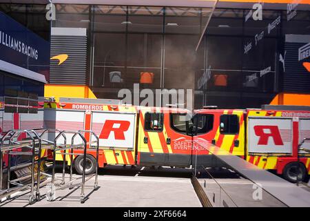 Barcelona, Spanien. Juni 2024. 22.06.2024, Circuit de Catalunya, Barcelona, Formel 1 Aramco Grand Prix von Spanien 2024, im Bild Credit: dpa/Alamy Live News Stockfoto