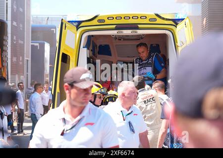 Barcelona, Spanien. Juni 2024. 22.06.2024, Circuit de Catalunya, Barcelona, Formel 1 Aramco Grand Prix von Spanien 2024, im Bild Credit: dpa/Alamy Live News Stockfoto