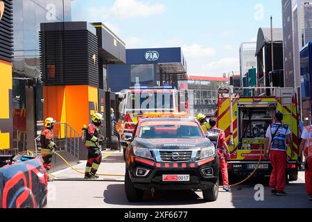 Barcelona, Spanien. Juni 2024. 22.06.2024, Circuit de Catalunya, Barcelona, Formel 1 Aramco Grand Prix von Spanien 2024, im Bild Credit: dpa/Alamy Live News Stockfoto