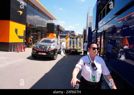 Barcelona, Spanien. Juni 2024. 22.06.2024, Circuit de Catalunya, Barcelona, Formel 1 Aramco Grand Prix von Spanien 2024, im Bild Credit: dpa/Alamy Live News Stockfoto