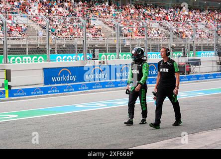 Barcelona, Spanien. Juni 2024. 22.06.2024, Circuit de Catalunya, Barcelona, Formel 1 Aramco Grand Prix von Spanien 2024, im Bild Credit: dpa/Alamy Live News Stockfoto