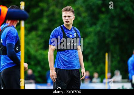 Jann-Fiete Arp (Holstein Kiel, #20) GER, Training Holstein Kiel, Fussball, Bundesliga, Saison 2024/25, 01.07.2024 Foto: Eibner-Pressefoto/Marcel von Fehrn Stockfoto