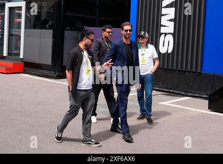 Barcelona, Spanien. Juni 2024. 23.06.2024, Circuit de Catalunya, Barcelona, Formel 1 Aramco Grand Prix von Spanien 2024, im Bild Torhüter Kevin Trapp (Eintracht Frankfurt) Credit: dpa/Alamy Live News Stockfoto