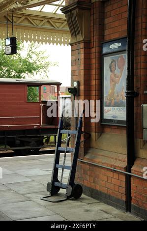 Loughborough Station, Great Central Railway. Stockfoto