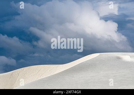 New Mexico's White Sands National Park. Stockfoto