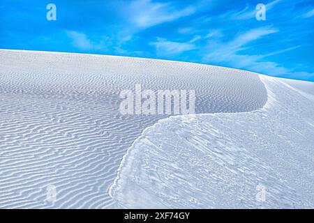 White Sands National Park Stockfoto