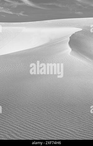 New Mexico's White Sands National Park. Stockfoto