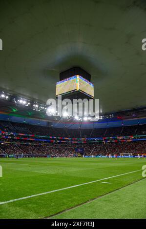 Frankfurt Am Main, Deutschland. Juli 2024. Eine allgemeine Ansicht der Frankfurt Arena während des Achtelfinale der UEFA EURO 2024 zwischen Portugal und Slowenien in der Frankfurt Arena in Frankfurt am Main am 1. Juli 2024 (Foto: Andrew SURMA/ Credit: SIPA USA/Alamy Live News Stockfoto