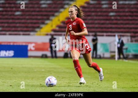 Mia Pante aus Kanada beim Spiel Kanada gegen Korea am 10. August 2022 beim FIFA U-20-Frauen-Weltmeisterschaft Costa Rica Stockfoto