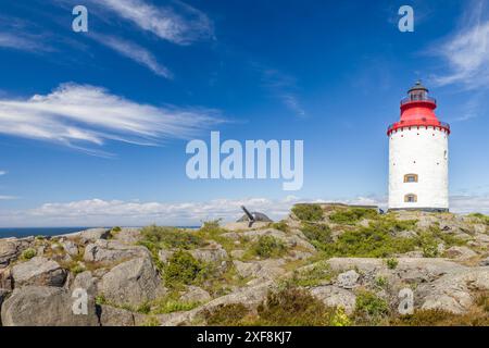 Geographie / Reise, Schweden, Landsort Fyr Leuchtturm auf Oeja kleine Inselinsel, ADDITIONAL-RIGHTS-CLEARANCE-INFO-NOT-AVAILABLE Stockfoto