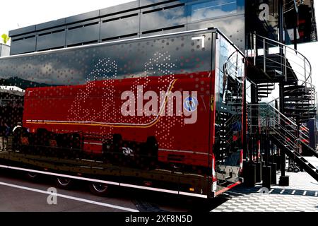 Spielberg, Österreich. Juni 2024. F1 Paddock, F1 Grand Prix von Österreich am 28. Juni 2024 auf dem Red Bull Ring in Spielberg, Österreich. (Foto von HOCH ZWEI) Credit: dpa/Alamy Live News Stockfoto