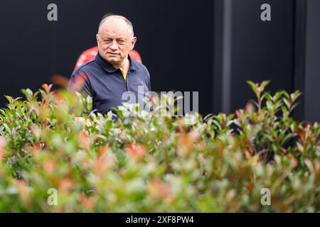 Spielberg, Österreich. Juni 2024. Frederic Vasseur (FRA, Scuderia Ferrari), der Formel 1 Grand Prix von Österreich auf dem Red Bull Ring am 27. Juni 2024 in Spielberg, Österreich. (Foto von HOCH ZWEI) Credit: dpa/Alamy Live News Stockfoto