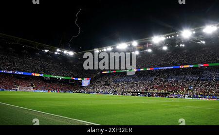 Dortmund, Deutschland. Juni 2024. 29.06.2024, xpsx, Fußball-Europameisterschaft 2024 1/8 Finale, Deutschland - Dänemark emspor, links nach rechts (DFL/DFB-VORSCHRIFTEN VERBIETEN JEDE VERWENDUNG VON FOTOS als BILDSEQUENZEN und/oder QUASI-VIDEO) Credit: dpa/Alamy Live News Stockfoto