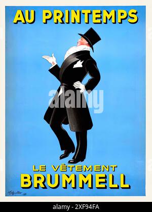 CAPPIELLO Leonetto Au Printemps Le Vêtement Brummell 1936 Stockfoto