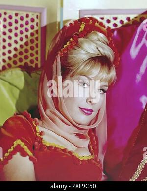 BARBARA EDEN amerikanische Sängerin und Schauspielerin der TV-Serie „I Dream of Jeannie“ (1965-1970) Stockfoto