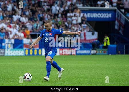 GELSENKIRCHEN, DEUTSCHLAND - JUNI 30: Stanislav Lobotkadurse beim Achtelfinale der UEFA EURO 2024 zwischen England und der Slowakei in der Arena AufSchalke am Juni Stockfoto