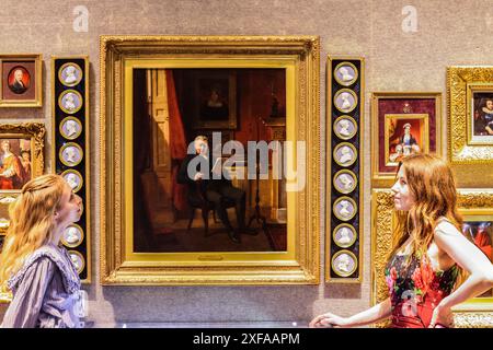 Bonhams London 02 July 2024 Bonhams als Teil ihres Old Masters Sale .03 Juli 24 Credit: Paul Quezada-Neiman/Alamy Live News Stockfoto