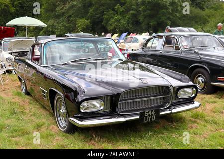 Der Ghia L.6,4 ist ein äußerst seltener Oldtimer, einer von nur 26 Fahrzeugen aus den Jahren 1960 bis 1962. Zu den amerikanischen Kunden zählten Dean Martin, Frank Sinatra und Gary Morton. Stockfoto