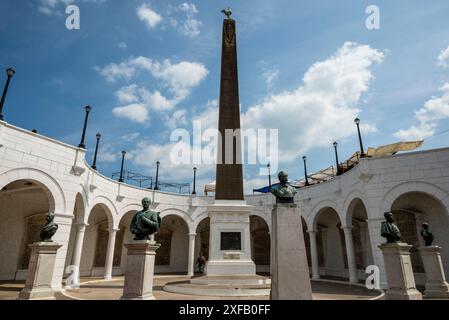 Plaza de Francia, ursprünglicher Stadtplatz, heute französischer Platz, der der Rolle Frankreichs beim Bau des Panamakanals gewidmet ist. Casco Viejo, das alte Stadtzentrum, P Stockfoto