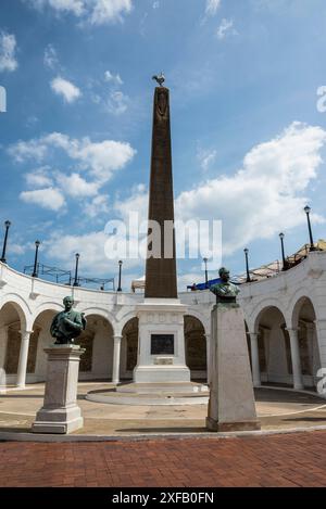 Plaza de Francia, ursprünglicher Stadtplatz, heute französischer Platz, der der Rolle Frankreichs beim Bau des Panamakanals gewidmet ist. Casco Viejo, das alte Stadtzentrum, P Stockfoto