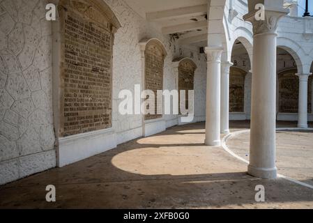 Plaza de Francia, ursprünglicher Stadtplatz, heute französischer Platz, der der Rolle Frankreichs beim Bau des Panamakanals gewidmet ist. Casco Viejo, das alte Stadtzentrum, P Stockfoto