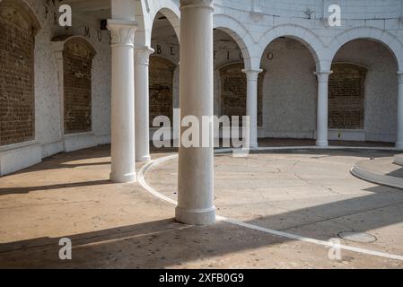 Plaza de Francia, ursprünglicher Stadtplatz, heute französischer Platz, der der Rolle Frankreichs beim Bau des Panamakanals gewidmet ist. Casco Viejo, das alte Stadtzentrum, P Stockfoto