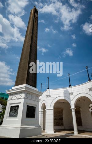 Plaza de Francia, ursprünglicher Stadtplatz, heute französischer Platz, der der Rolle Frankreichs beim Bau des Panamakanals gewidmet ist. Casco Viejo, das alte Stadtzentrum, P Stockfoto