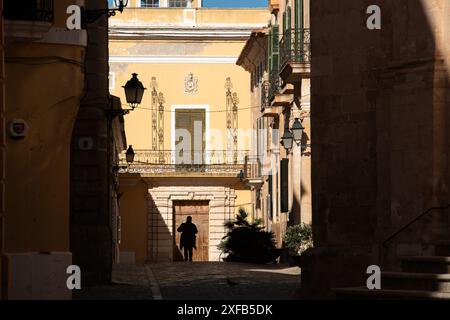 Ciudadela Stadt, menorca, balearen Inseln Stockfoto